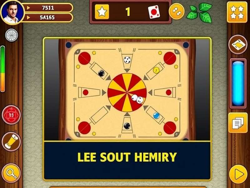 Playing Carrom King Deluxe with Friends Online Carrom King Deluxe Gameplay Screenshot